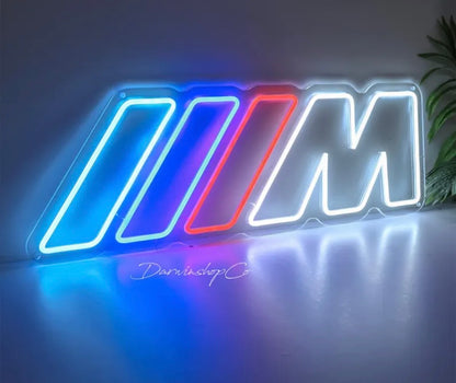 BMW M Power LED Sign