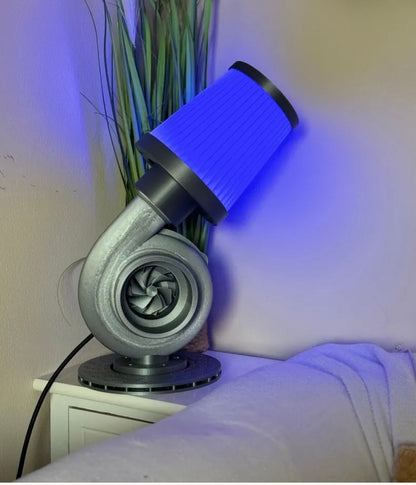 Turbocharger Desk Lamp
