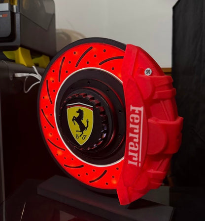 Ferrari Spinning break disk lamp
