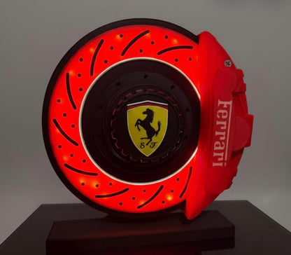 Ferrari Spinning break disk lamp