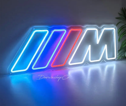 BMW M Power LED Sign